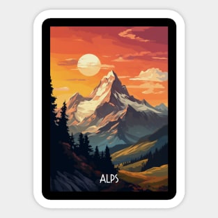 Alps Sticker